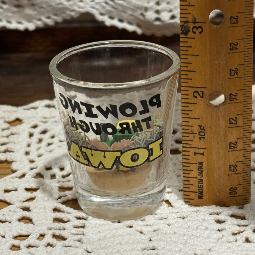 All $5 Items Buy 3 for $10 Fathers Day Gift -a John Deere-like Shot Glass